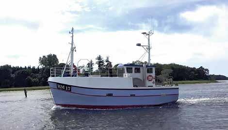 fiskeri i Nordsøen. Den civilmaritime oplevelse fik et sømilitært islæt gennem dagens affyringer af salutkanonen med besætning fra Esbjerg Marineforening.