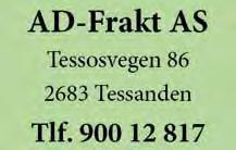 22, 2900 Fagernes Tlf. 61 35 90 00 www.nord-aurdal.kommune.