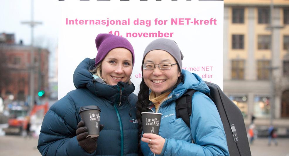 10 NOVEMBER NET-KREFT DAGEN la oss snakke om NET-kreft - et fellesskap som kan gi hjelp råd og støtte > > En felles internasjonal dag for å rette søkelys på NET-kreft > > CarciNor, våre lokallag,