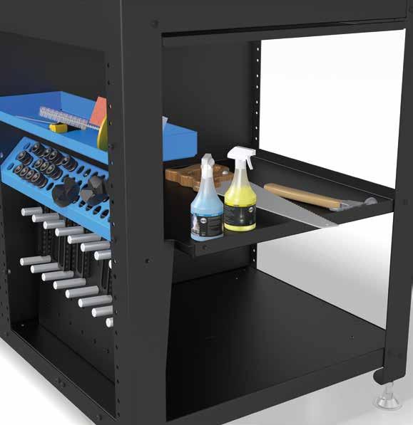 Design din egen personlige arbeidsplass Siegmund Workstation har en
