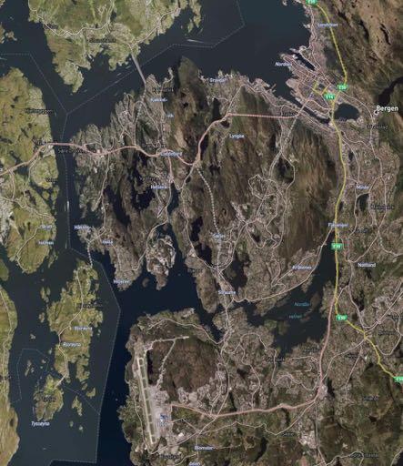 Kort avstand til Flesland og Bergen Bergen Fakta om Askøy: Hordalands nest største kommune