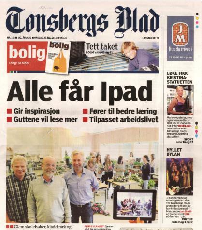 I 2007 bestemte regjeringen at absolutt alle elever, lærere og rektorer på samtlige trinn i norske skole skulle bli digitale.