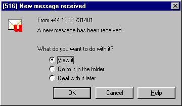 All received fax messages are initially stored in the Network inbox folder that is visible only to Unimessage Pro Supervisors and Administrators.