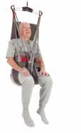 For toalettbesøk / skulderhøy rygg ClassicSling med åpning for toalettstol Skånsom støtte for brukere med god hodestabilitet.