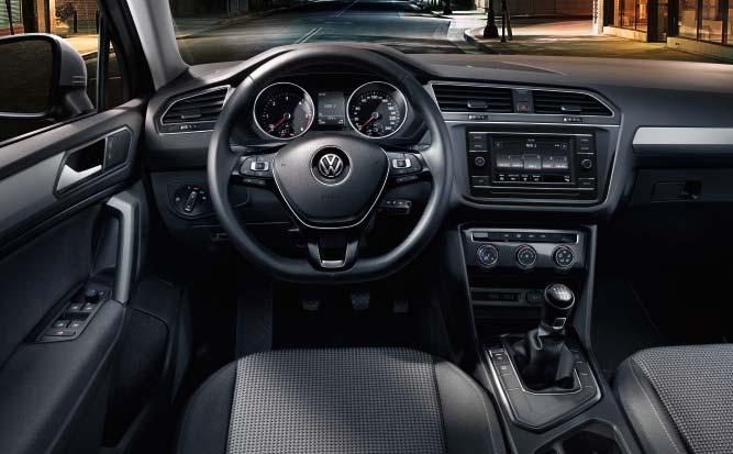Trendline Volkswagen Tiguan setter standarden allerede i utstyrsversjonen Trendline.