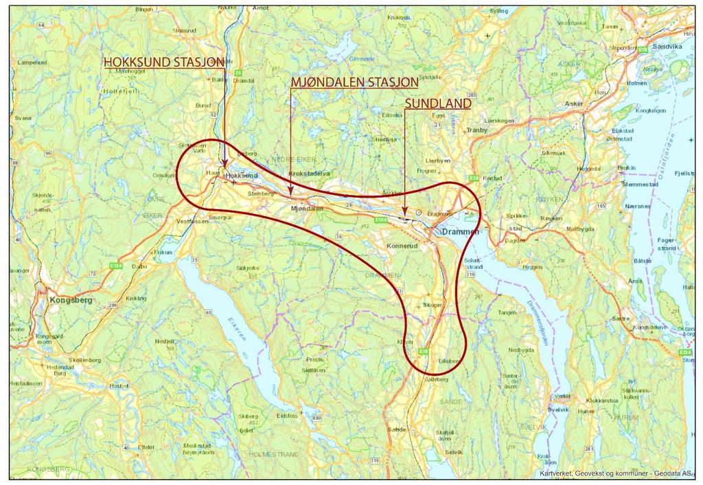 Geografisk avgrensning av