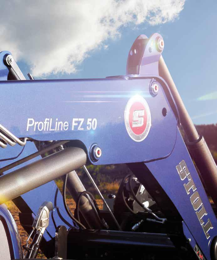 Blue Powerpakke. FZ frontlaster for New Holland-traktorer i Blue Powerutgave! Sett på, kom i gang og opplev full kraft.