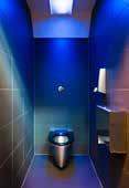 Urinaler og WC SKN00001 Skillevegg for urinal i rfr.