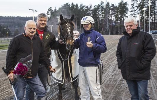 Finn ohansen.løp 500m ENCORE UN SISU Lars A. olle.