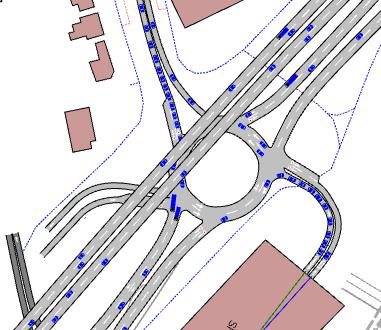 6.3 Beregningsresultater Beregnet gjennomsnittlig reisetid for de ulike scenariene for antall parkeringsplasser er vist i Tabell 7.