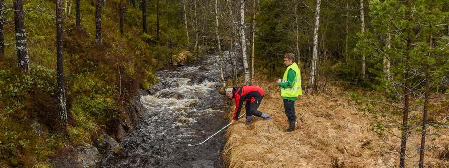 øvingsfelt Resultater fra