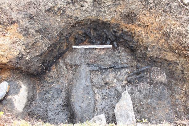 Strukturen kuttes i kanten av S1, men er trolig ikke relatert til denne. I plan målte strukturen 50 x 35 cm. Den var gravd ned til berg/stor stein, og var i underkant av 50 cm dyp.