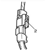 The side air bag harness is part of floor harness and seat harness.