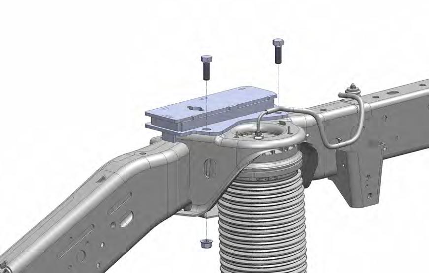 INSTALLATION PART 1: BRACKET PLACEMENT & BED HOLE LOCATIONS Since most truck beds are not installed square to the frame or are the same distance from the back of the cab, the installer will need to