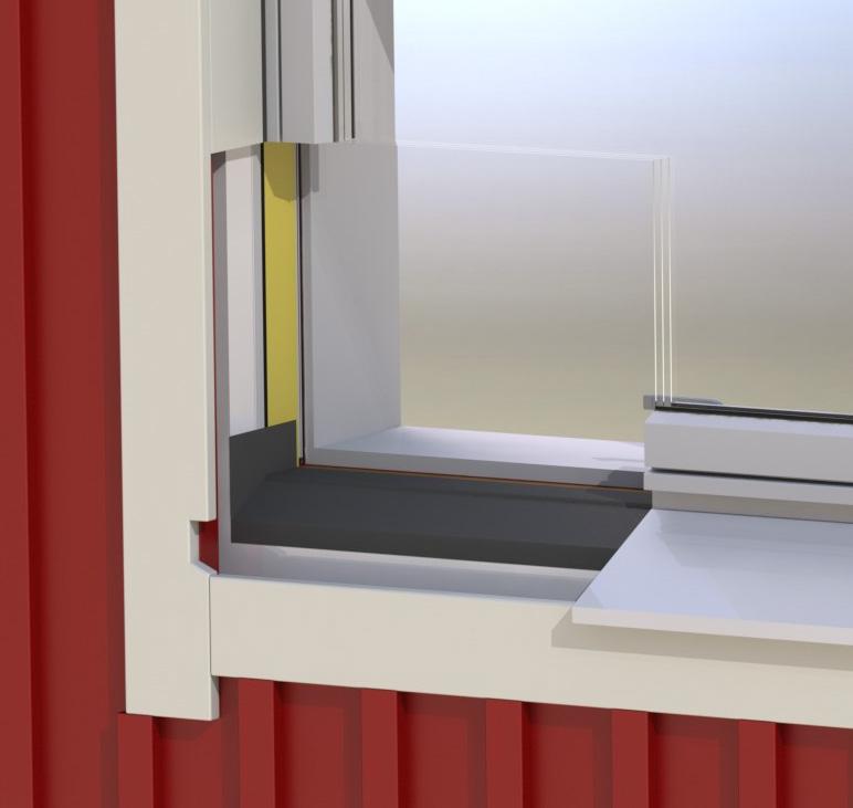 byggeplassen Plasseres og installeres korrekt i vegg Få jevnlig ettersyn og vedlikehold ved behov 1.2 Hvordan skal vindu installeres korrekt?