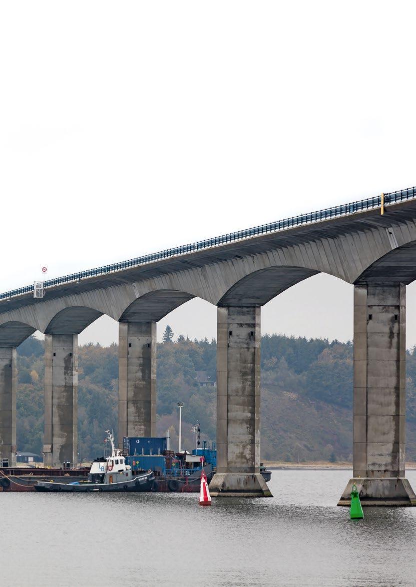 Brosikringsopgave ved Sallingsundbroen TEMA Vejdirektoratet har identificeret fire statsveje over fjorde og sunde, der er dårligt beskyttet mod påsejling: Limfjordsbroen, Aggersundbroen,