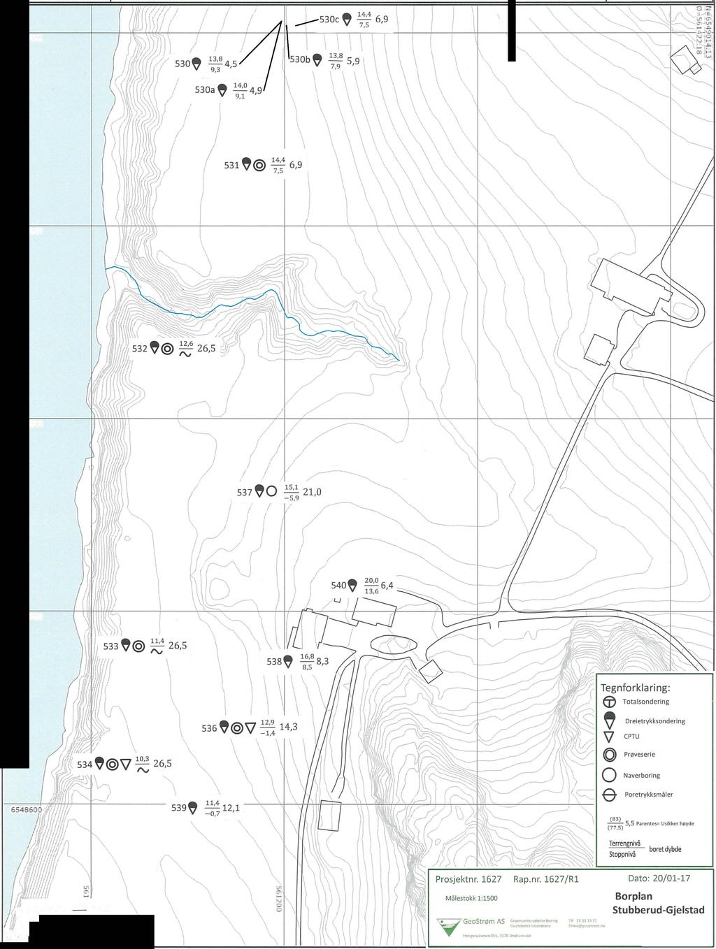 Målestokk 1: 1500 LARVIK KOMMUNE Det tas forbehold om feil i kartgrunnlaget.