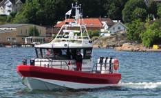 no Hjelpekorpset har egen redningsbåt som bemannes store deler av året med kort responstid og med døgnkontinuerlig vakt i sommermånedene.