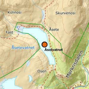 NIVA-innsjøkode Innsjønamn NVE vatn nr UTM Nord UTM Aust UTM Sone 1426-3-19 Åsetvatnet 1600 6826332 424087 32 Sjå også kartfesting av innsjøane i vedlagte kart.