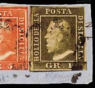 For samlerne er resultatet en fargesprakende frimerkeserie som ble utgitt som Sicilias eneste frimerker 1. januar 1859.