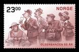 Olsenbanden 50 år Førstedagsstempel Nummer: NK