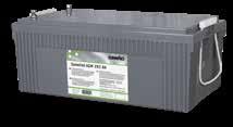 695,- Sunwind AGM-batterier Max Power 100W Effekt: 100 watt Ladestrøm: 5,55A 119,5,5 x 54 x 3,5 cm