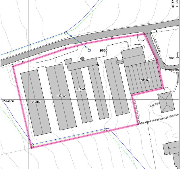 Side 2 av 7 Kortversjon hva saken gjelder: Saken gjelder etablering av lager for båter og lignende i tidligere gartneri i Bøgata. Bygningene har et samlet areal på omtrent 4 500 m 2.