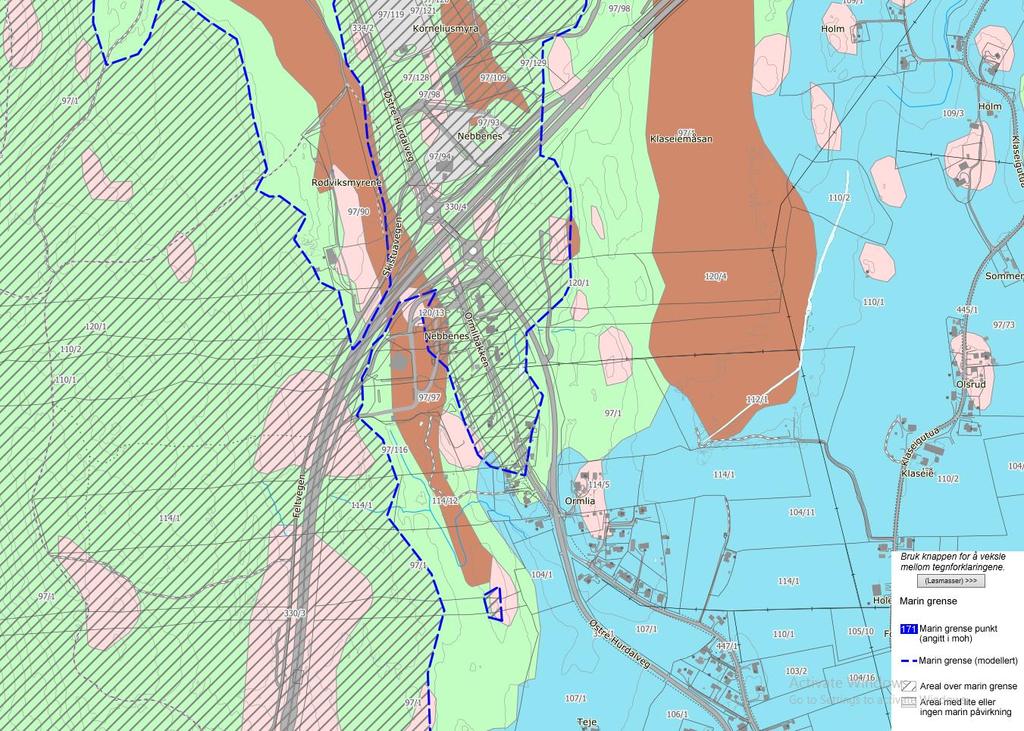 Avklar hvor nøyaktig utredningen skal være Utredningen er tilpasset reguleringsplan.