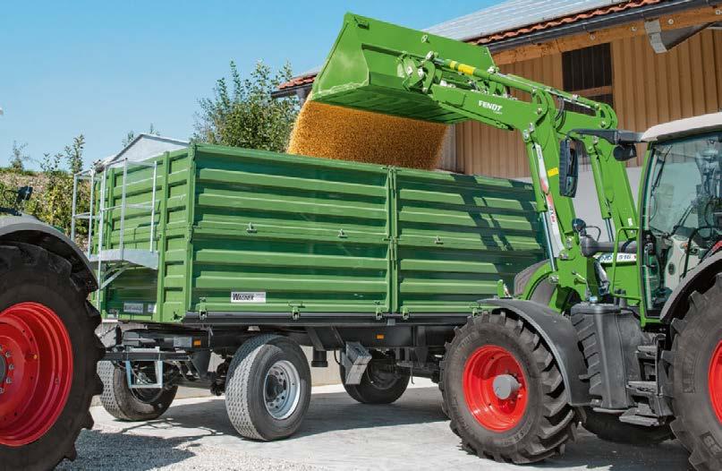 CargoProfi Fendt CargoProfi, tilgjengelig for frontlastermodellene 4X/75, 4X/80, 5X85 og 5X90, er et resultat av kontinuerlig videreutvikling av traktor og frontlaster.
