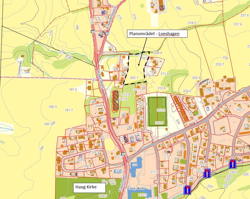 PLANINITIATIV LOESHAGEN BOLIGOMRÅDE - Gnr/bnr 132/2 Redegjørelse for planinitiativet: a.