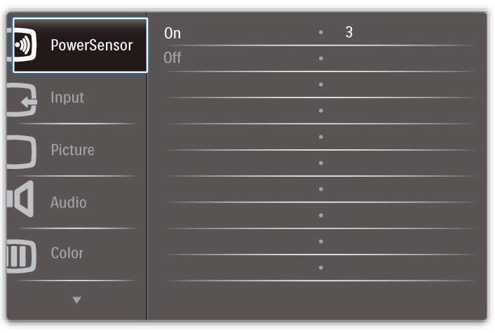 2. Sette opp skjermen Beskrivelse av skjermmenyen Hva er On-Screen Display (OSD)? Skjermmenyene (On-Screen Display - OSD) er en funksjon som alle Philips-skjermer er utstyrt med.