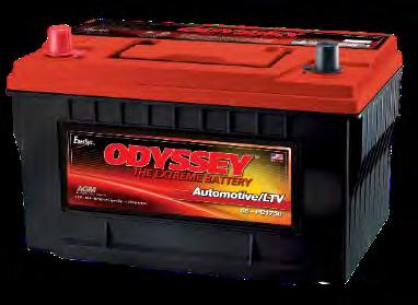 AGM Startbatterier extreme Odyssey Extreme Batterier BATTERI AH CCA LxBxH/inkl.