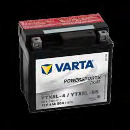 Et robust batterihus gir utmerket motstand mot vibrasjoner, selv når du kjører på ujevne veier eller ekstremt vått underlag. Batteriet er i tillegg helt vedlikeholdsfritt.
