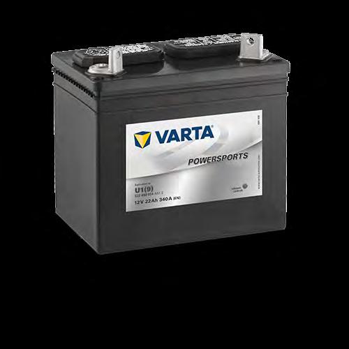 Powersports Gel VARTA Powersports Gel-batterier er spesielt utviklet for de tøffeste forhold og svært ulendte terreng.