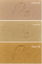 chamotte 0-0,5 mm WE1566 Gyllenbrun 40% chamotte 0-1,5 mm Plastiske