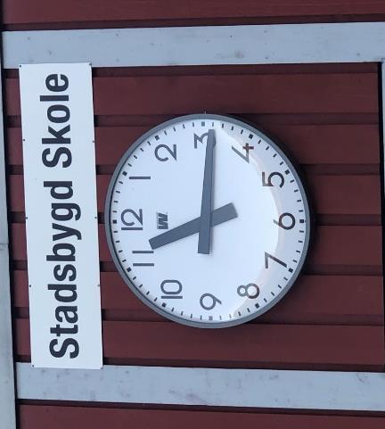 I. Fakta om skolen Stadsbygd skole er en barne- og ungdomsskole som ligger 7 km fra Rørvik fergeleie og 13 km fra Rissa sentrum i Indre Fosen kommune. Skolen har ca.