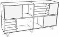 5 Design 6 (54) Produkt: Shelves (51) Klasse: 06-04 (72) Designer: Jesper Ståhl, Johan Skyttes väg 7A, 55448