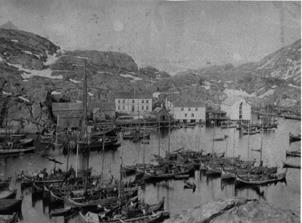 hovedproduktet tørrfisk. Fra slutten av 1600-tallet utviklet det seg et bygdefar-system, der en jekteskipper (jekteeier) stod for frakt og handel mellom fiskerbøndene og handelsmennene i Bergen.