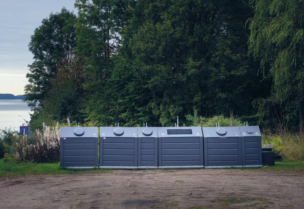 Hyttene i Drammen, Lier, Nedre Eiker, Øvre Eiker og Modum vil bli tilknyttet felles avfallscontainere Nå vil det innføres renovasjonsordning for alle hytter i Drammensregionen.