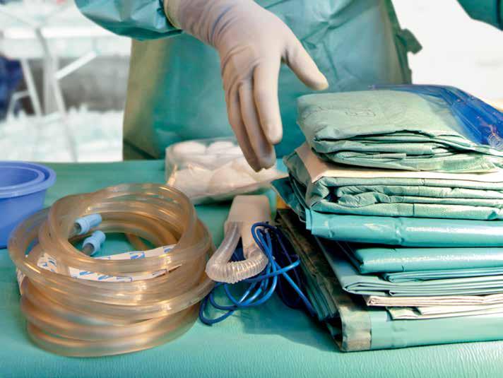 Mölnlycke kundetilpassede prosedyrepakker Kundetilpassede prosedyrepakker inneholder alt medisinsk engangsutstyr som behøves for et konkret kirurgisk inngrep.