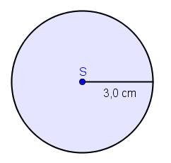 ..11 Regn ut arealet av sirkelen nedenfor. Arealet av sirkel r,0 cm 8, cm.