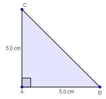 .1.14 Finn lengden BC i den rettvinklete trekanten ABC nedenfor. Bruker Pytagoras læresetning.