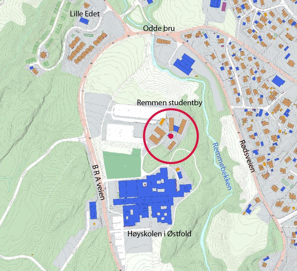 PLANINITIATIV For detaljregulering av Remmen studentby, Halden. Dette dokumentet skal gi kortfattet informasjon om prosjektet som grunnlag for tidlig medvirkning av kommunens ulike fagmiljøer.