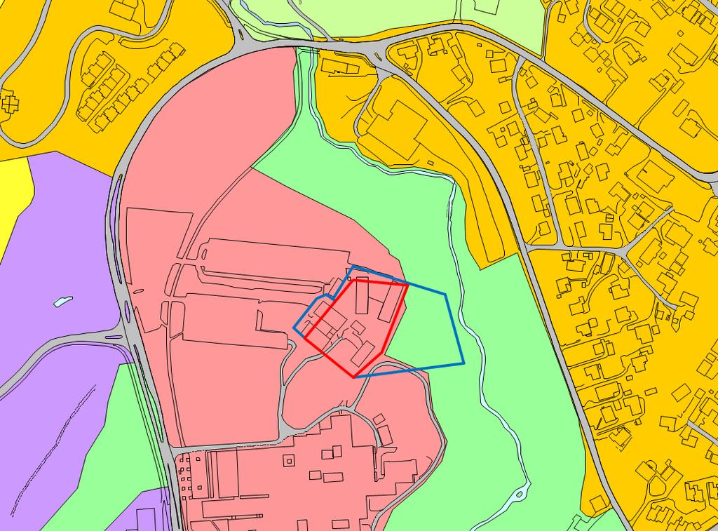 Gjeldende plangrunnlag Kommuneplanens arealdel og ev. kommunedelplan: Figur 4.