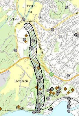 f) tiltakets virkning på, og tilpasning til, landskap og omgivelser g) forholdet til kommuneplan, eventuelle gjeldende reguleringsplaner og retningslinjer, og pågående planarbeid h) vesentlige