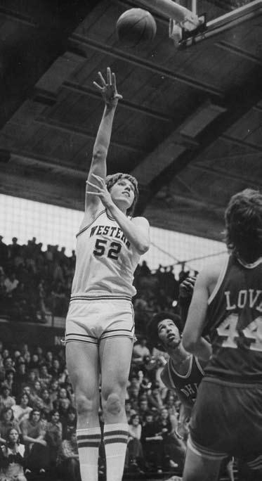Four-year letterwinner Tom Cutter helped lead WMU to the 1976 NCAA Tournament.