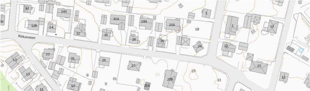 1. INNLEDNING Det er gjennomført en beregning av ekstern støy for Kirkeveien 23-25 i