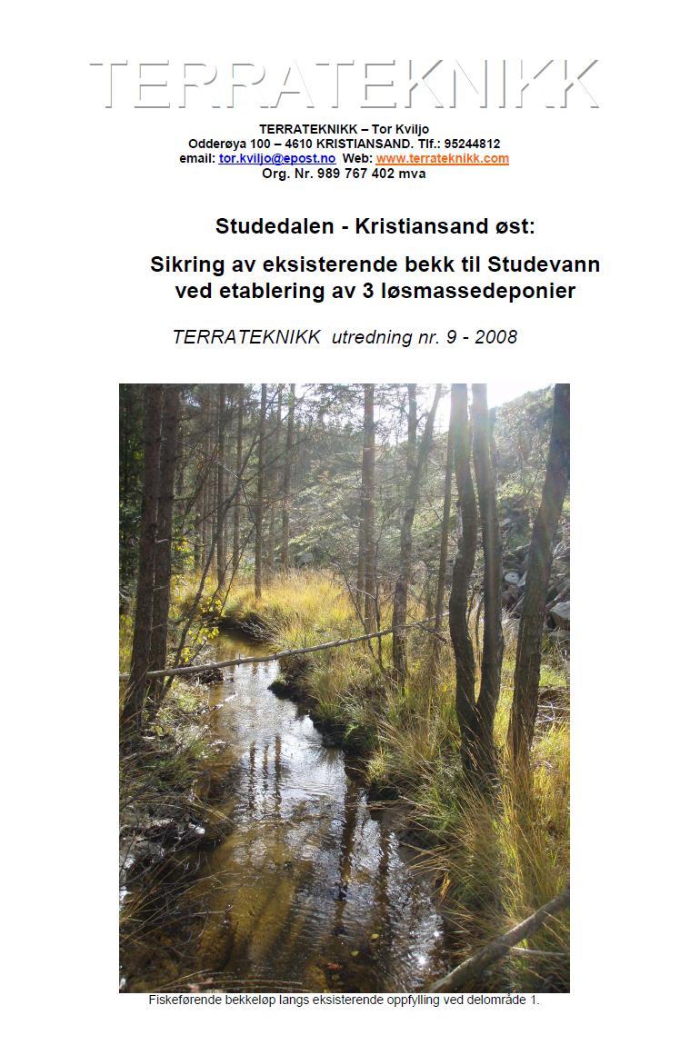 Studedalen - kunnskapsgrunnlaget