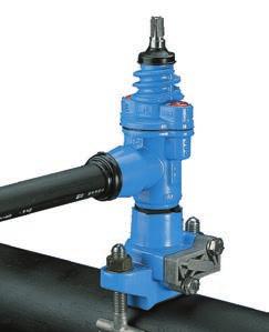 Klammer for PVC-, PE-rør finnes i dimensjon fra 63mm til 280mm.
