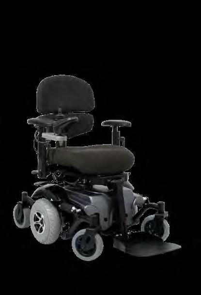 VELA Blues 20 II A ALB Senterdrift VELA Blues 20 II A er egnet til brukere som har behov for en rullestol som krever lite plass og er godt egnet til innendørs bruk.